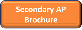 Orange rectangle with white font text that says secondary AP brochure