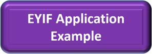 Purple box with text that reads EYIF application example