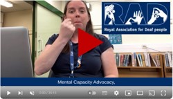 Mental Capacity Advocacy video